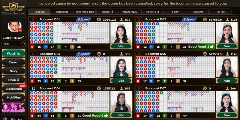 DG Casino là một trong những sảnh cược nổi bật với nhiều sản phẩm đa dạng